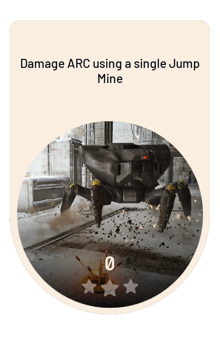 Damage ARC using a single Jump Mine